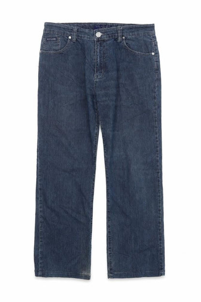 Mens UK Size 32 wejfa euro Regular Fit Straight Blue Jeans