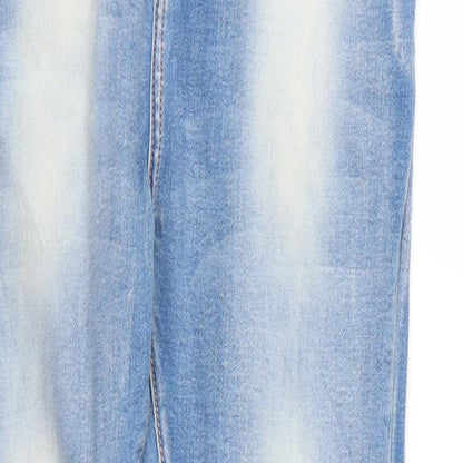 oxygene Womens Blue   Skinny Jeans Size M L26 in