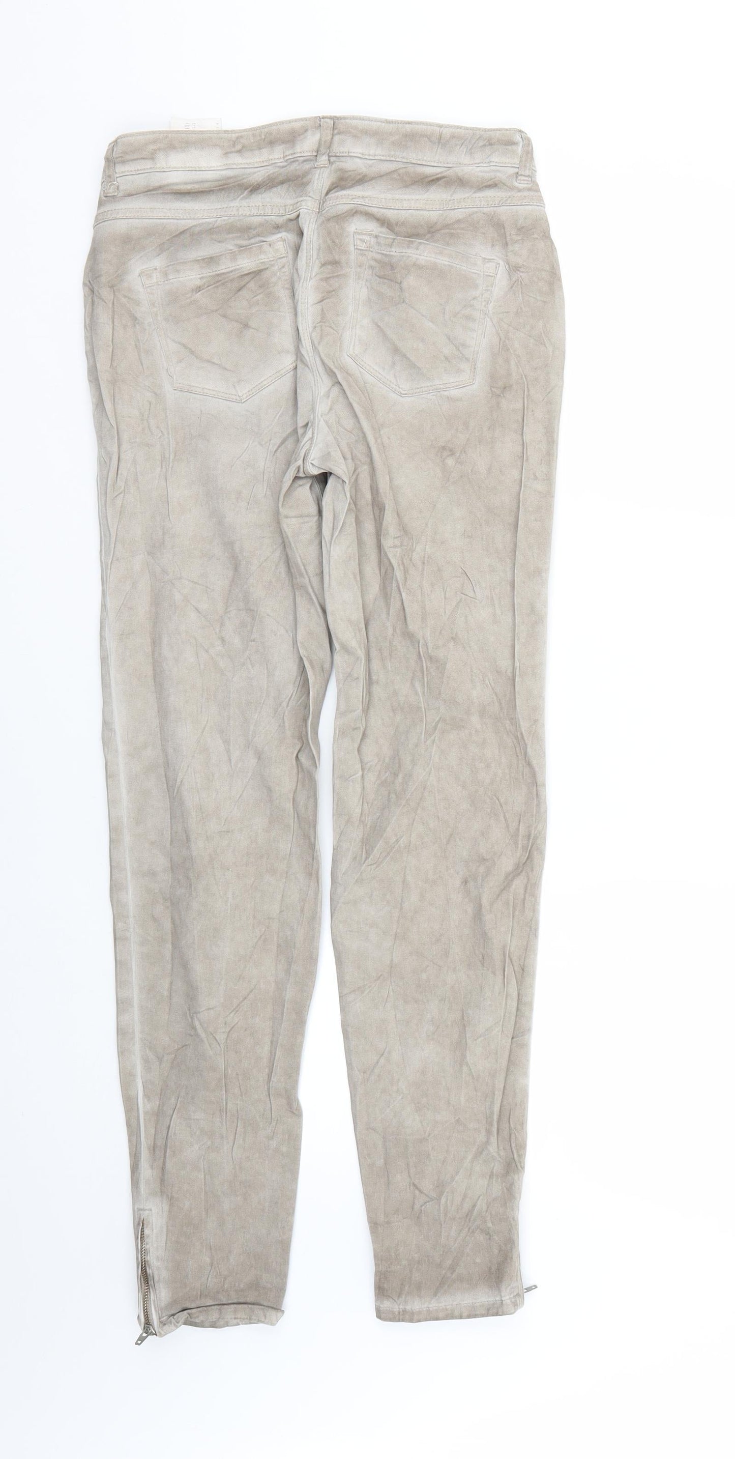 Colours of The World Womens Beige   Skinny Jeans Size 10 L27 in