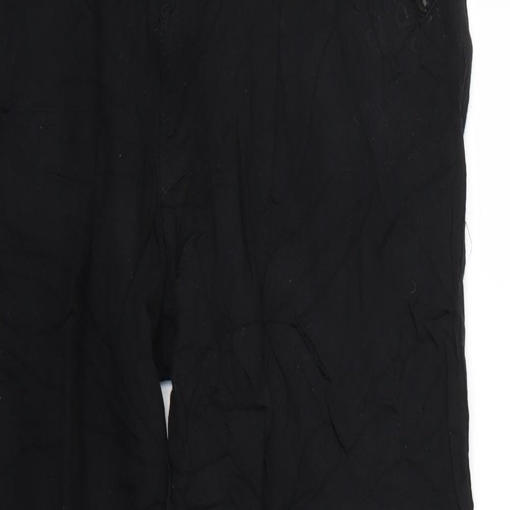 RESERVED Womens Black   Trousers  Size 10 L23 in