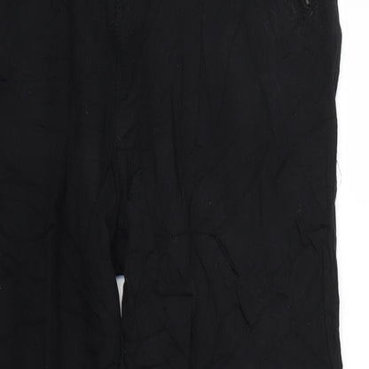 RESERVED Womens Black   Trousers  Size 10 L23 in