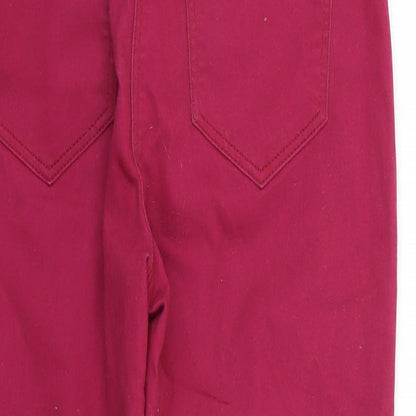 George Womens Pink   Trousers  Size 10 L22 in
