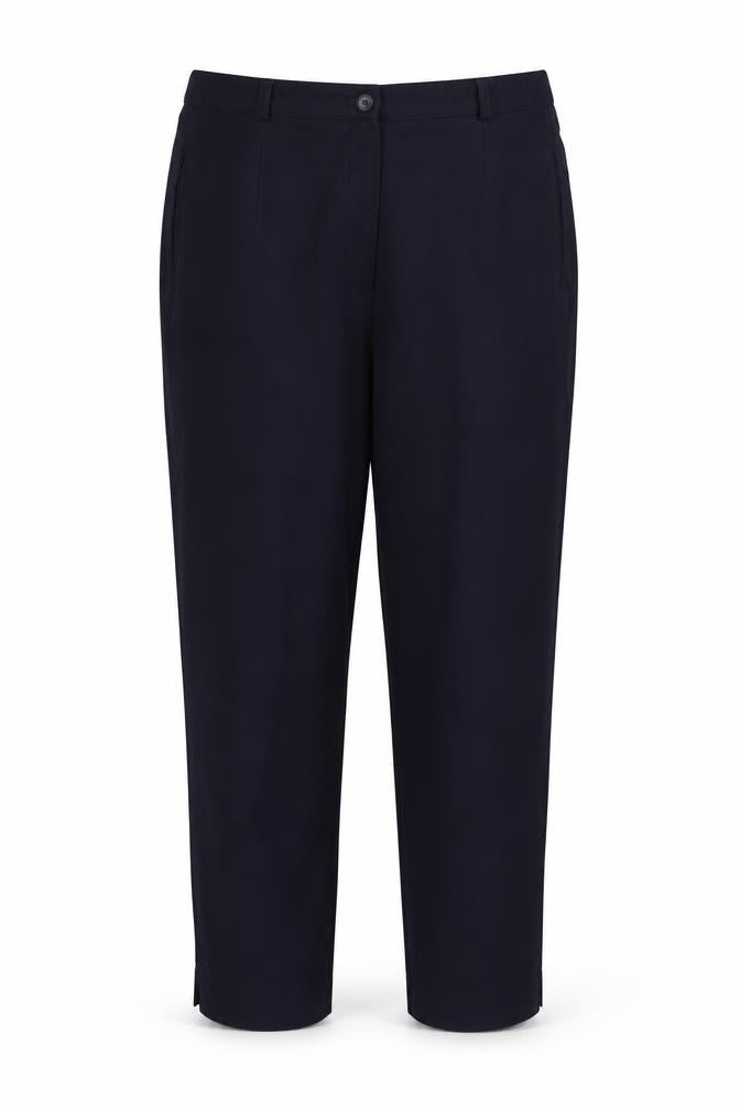 Womens UK Size 14 Essentials Regular Fit  Blue Trousers