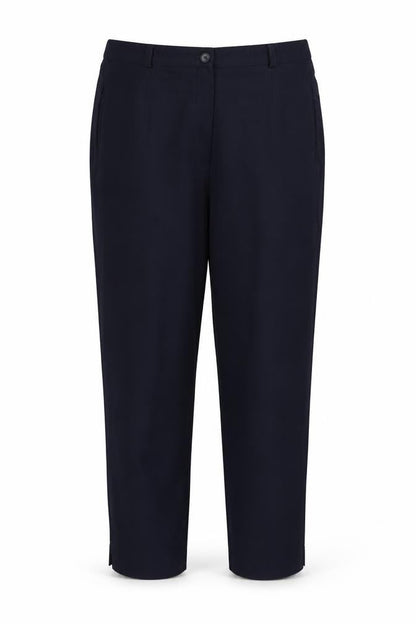 Womens UK Size 14 Essentials Regular Fit  Blue Trousers