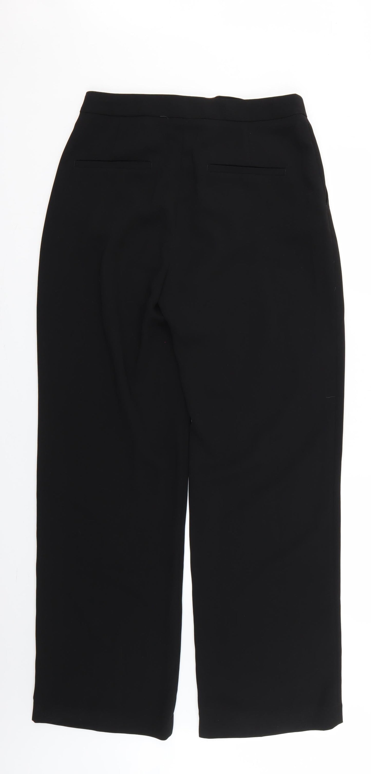 Womens UK Size 12 H&M Regular Fit  Black Trousers