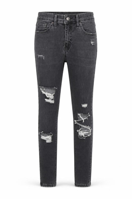 Topshop Womens Black   Skinny Jeans Size 26 L24 in