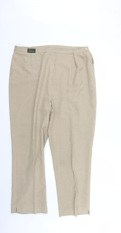 farah hamilton Womens Beige   Trousers  Size 20 L26 in