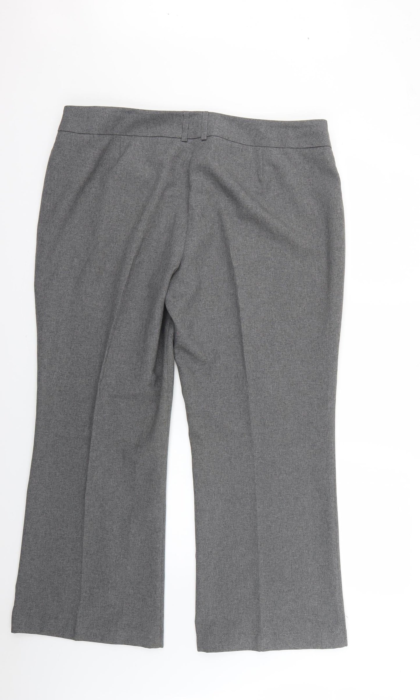 F&F Womens Grey   Trousers  Size 18 L25 in