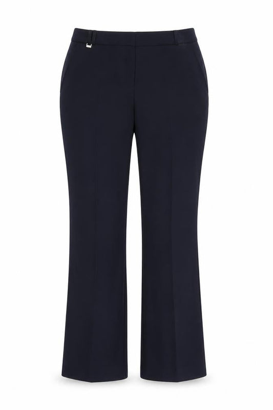 Womens UK Size 12 M&Co Regular Fit  Blue Trousers