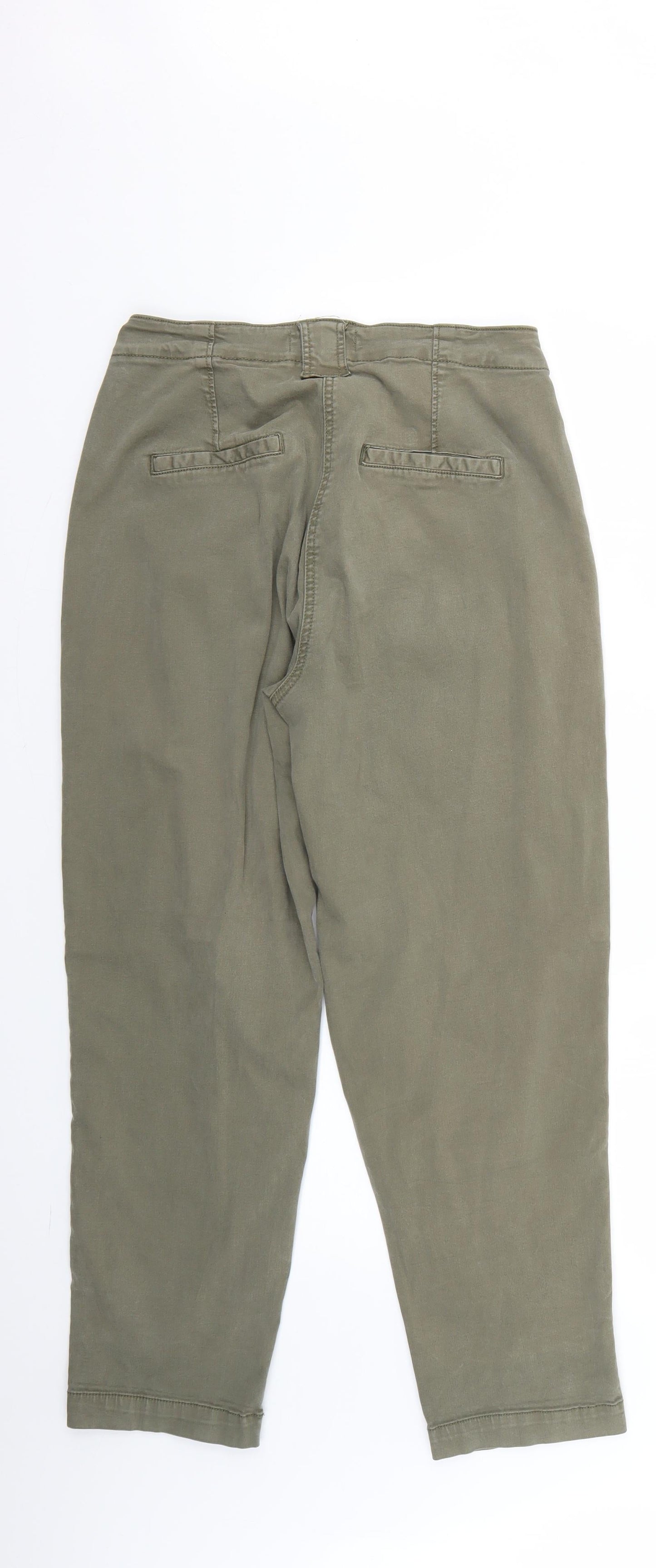 Dorothy Perkins Womens Green   Straight Jeans Size 10 L25 in