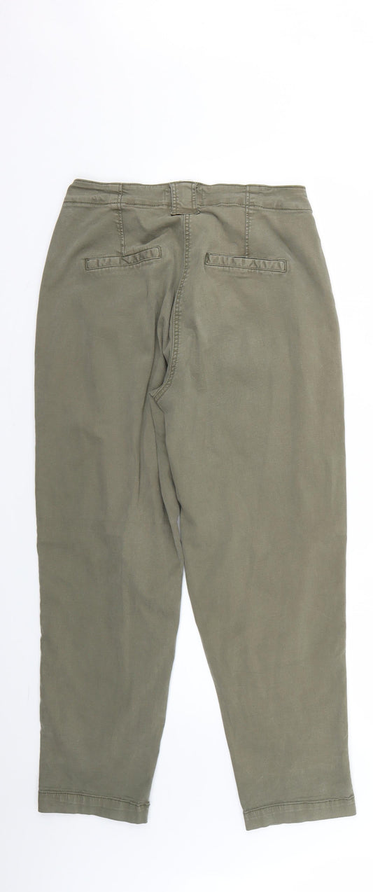 Dorothy Perkins Womens Green   Straight Jeans Size 10 L25 in