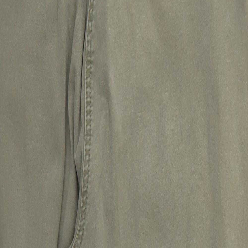 Dorothy Perkins Womens Green   Straight Jeans Size 10 L25 in