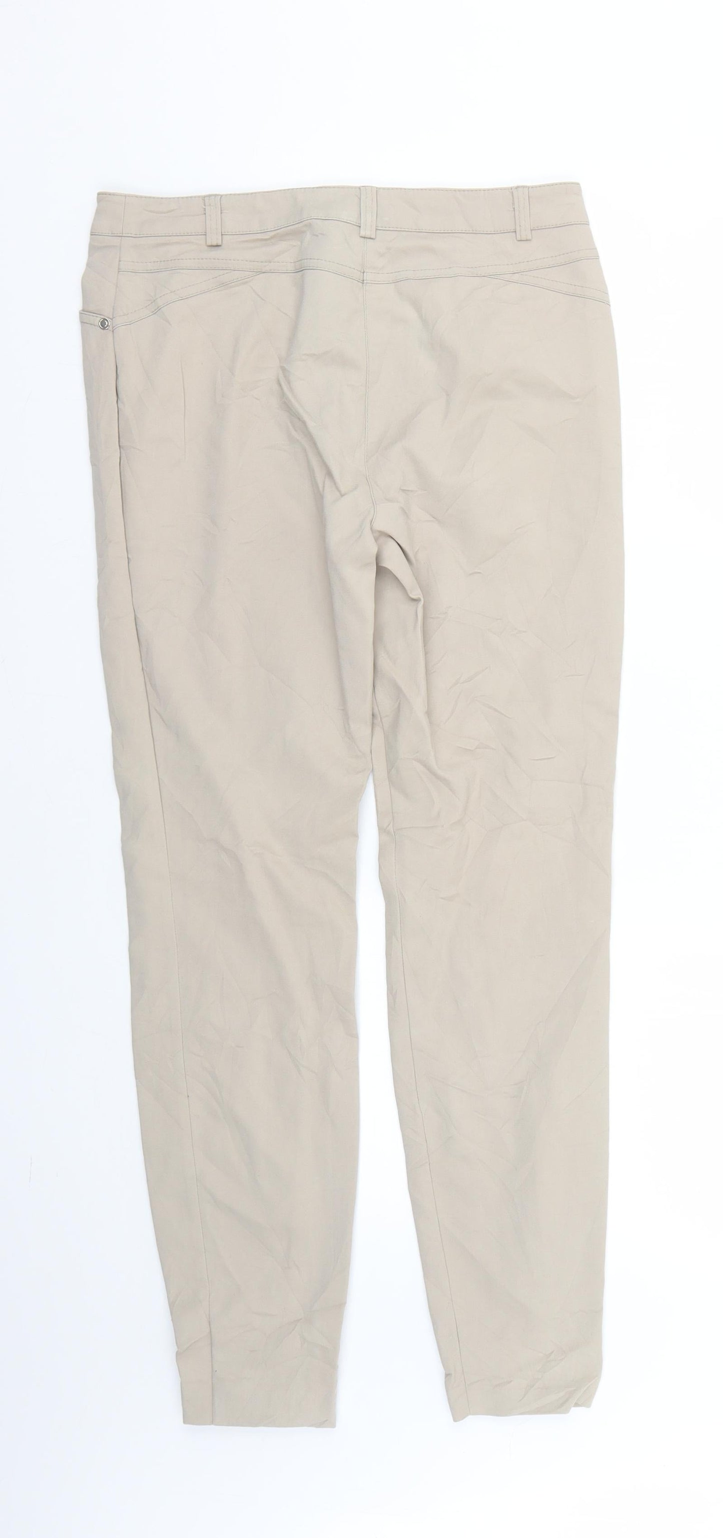 taranko Mens Beige   Trousers  Size 36 L27 in