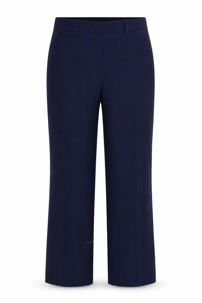Womens UK Size 10 Preworn Regular Fit  Blue Trousers