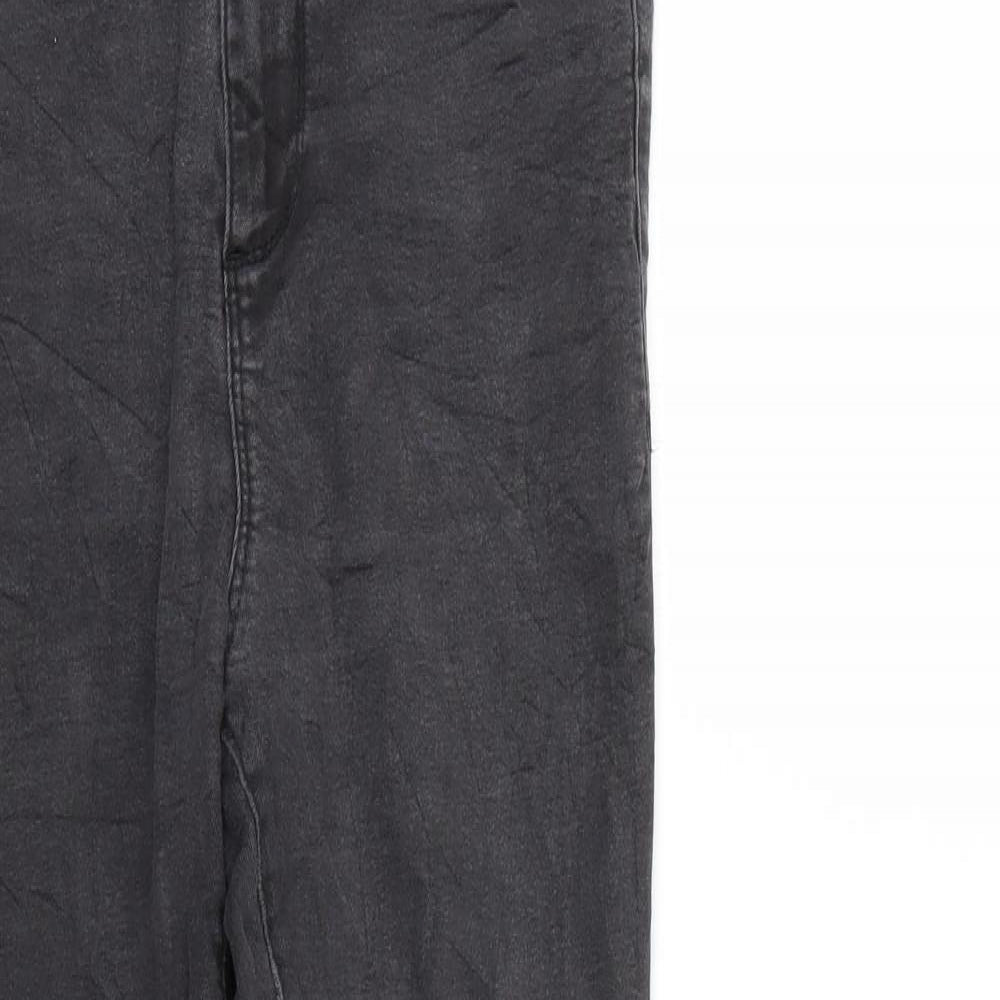 Denim & Co. Womens Black   Skinny Jeans Size 12 L26 in