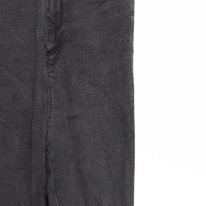 Denim & Co. Womens Black   Skinny Jeans Size 12 L26 in