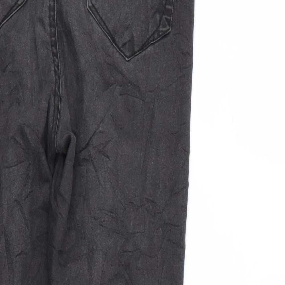 Denim & Co. Womens Black   Skinny Jeans Size 12 L26 in