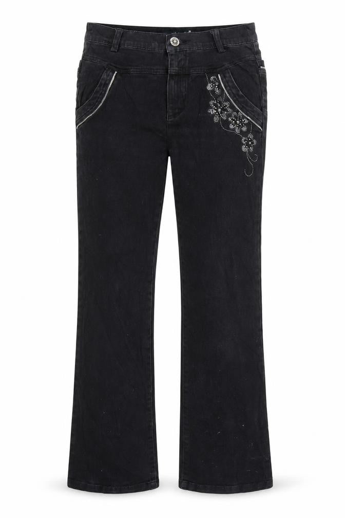 yuke Womens Black   Skinny Jeans Size 26 L28 in