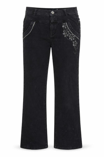 yuke Womens Black   Skinny Jeans Size 26 L28 in