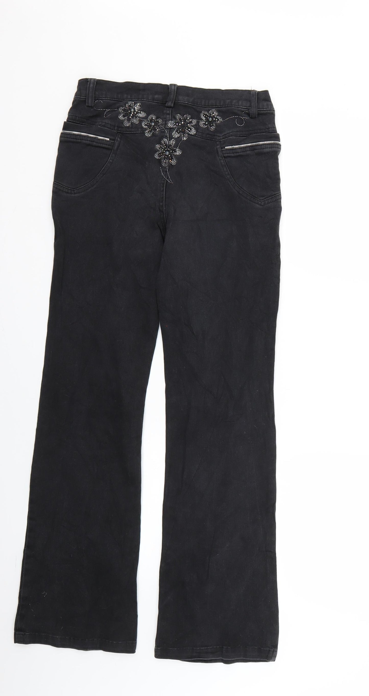 yuke Mens Black   Skinny Jeans Size 26 L28 in