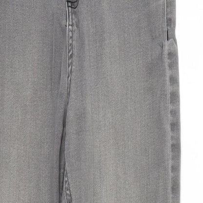 Womens UK Size 8 Marks and Spencer Regular Fit Skinny Grey Jeans