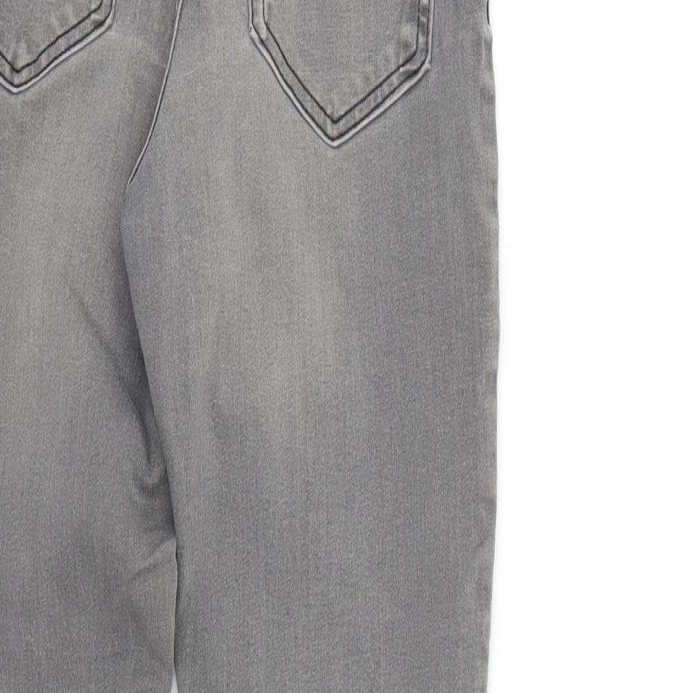 Womens UK Size 8 Marks and Spencer Regular Fit Skinny Grey Jeans