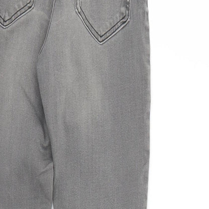 Womens UK Size 8 Marks and Spencer Regular Fit Skinny Grey Jeans