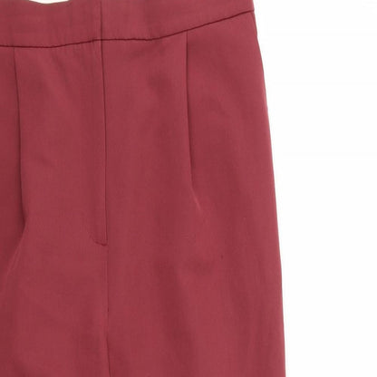 Womens UK Size 12 New Look Regular Fit  Red Trousers