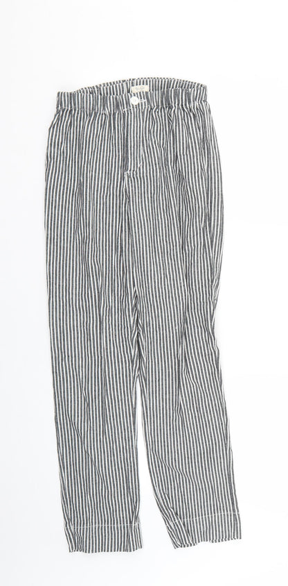 j.galt Womens Grey Striped  Trousers   L23 in