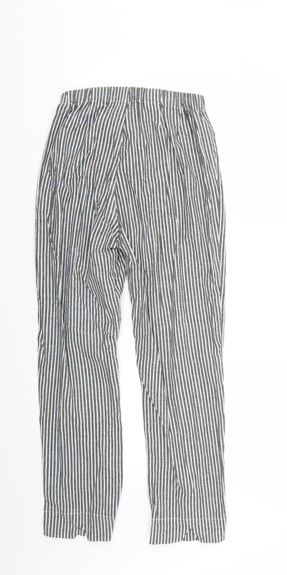 j.galt Womens Grey Striped  Trousers   L23 in