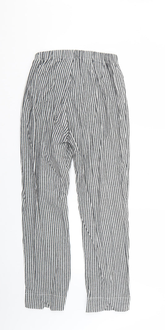 j.galt Womens Grey Striped  Trousers   L23 in