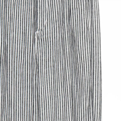 j.galt Womens Grey Striped  Trousers   L23 in
