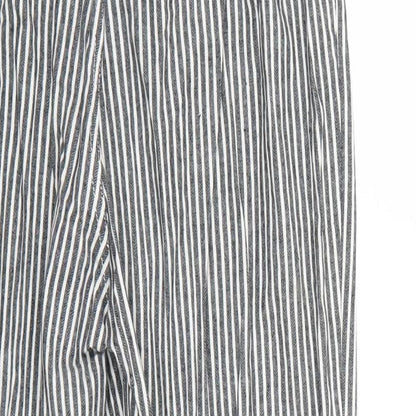 j.galt Womens Grey Striped  Trousers   L23 in
