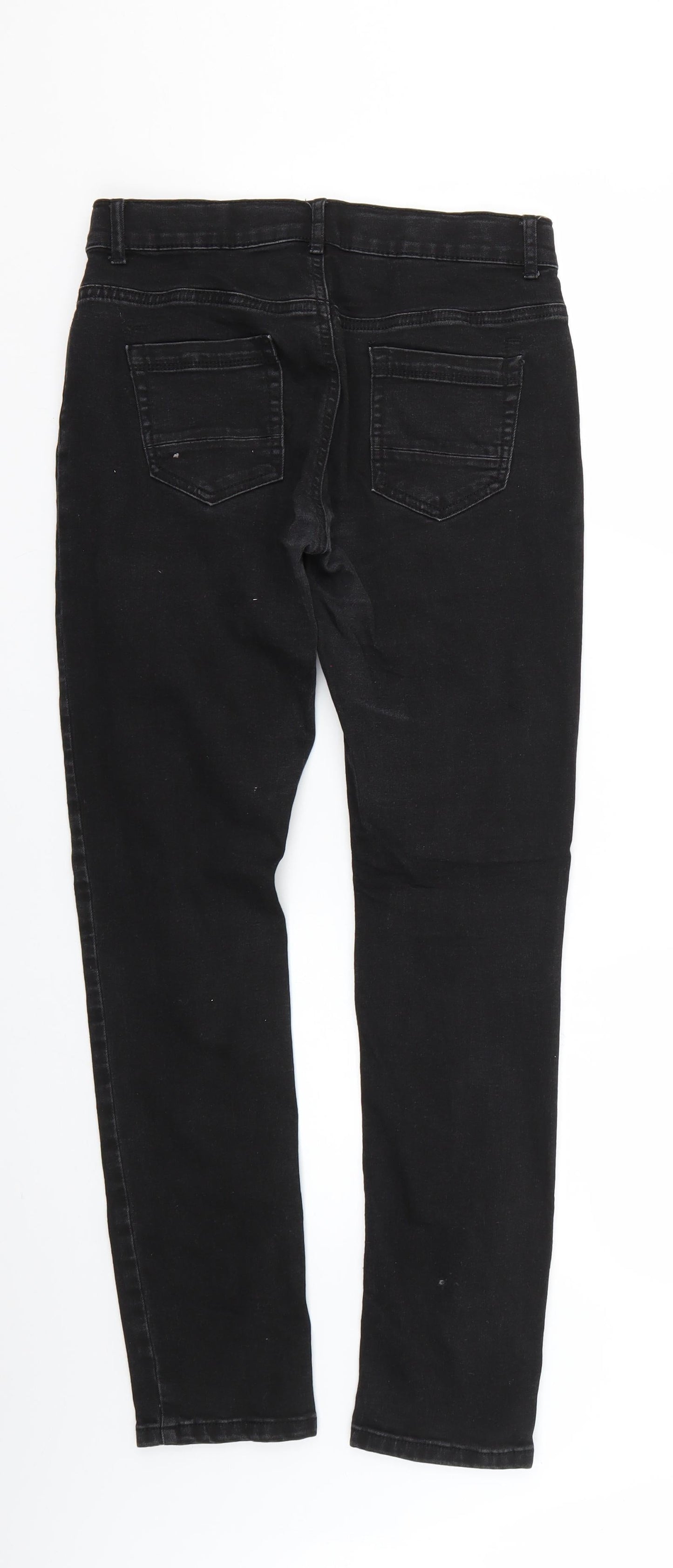 Denim & Co. Girls Black   Skinny Jeans Size 12-13 Years