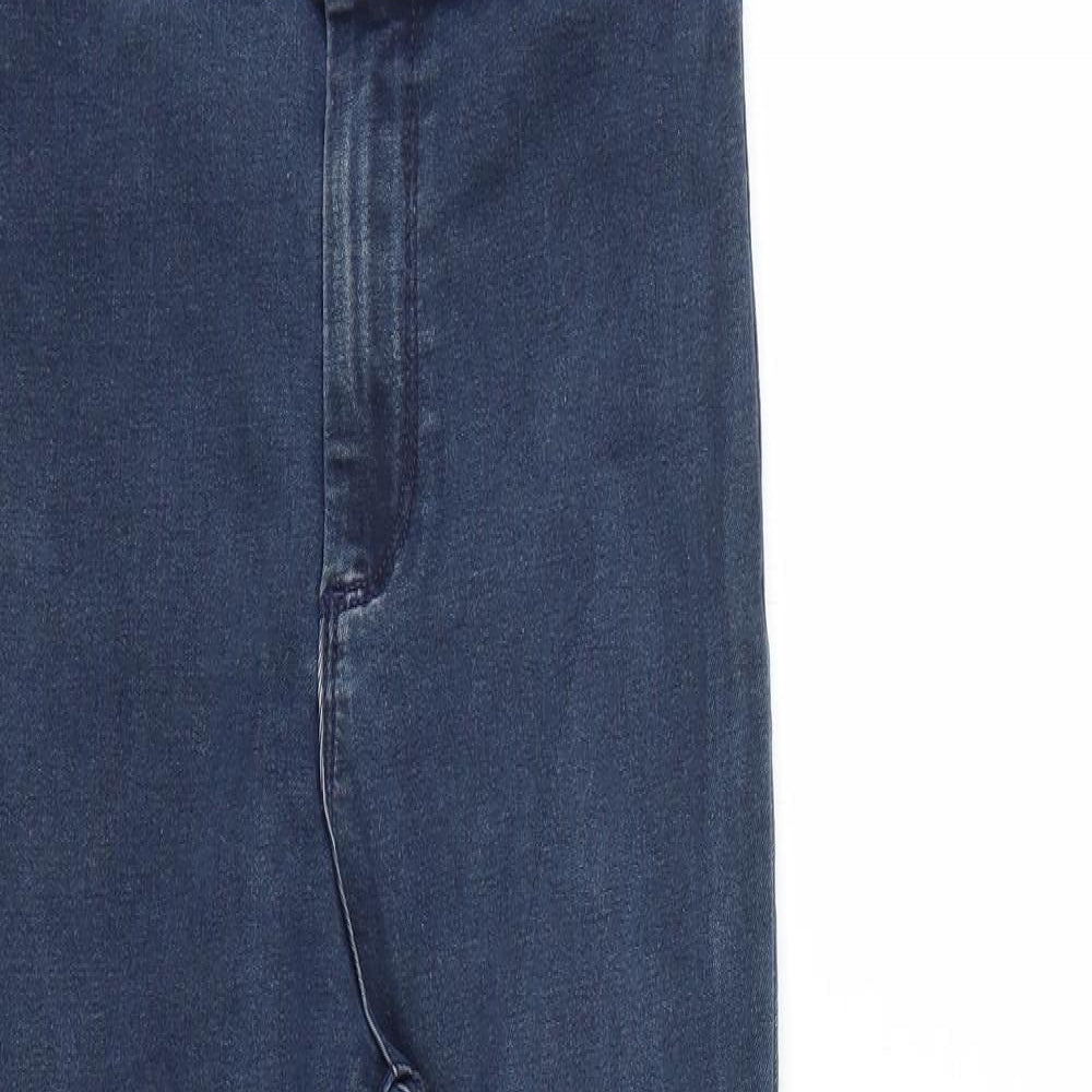Denim & Co. Womens Blue   Skinny Jeans Size 8 L23 in