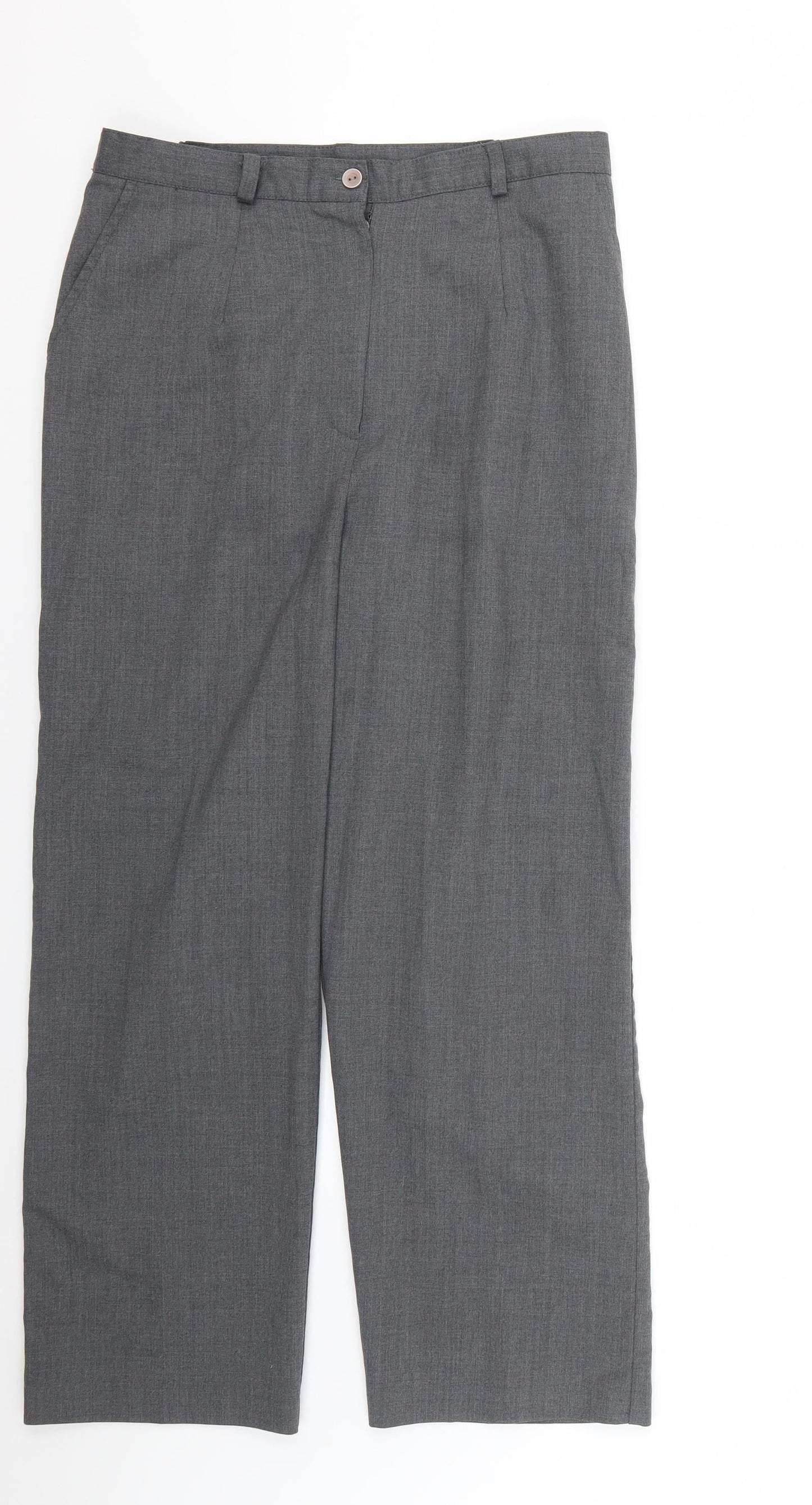 Womens UK Size 14 country collection Regular Fit  Grey Trousers