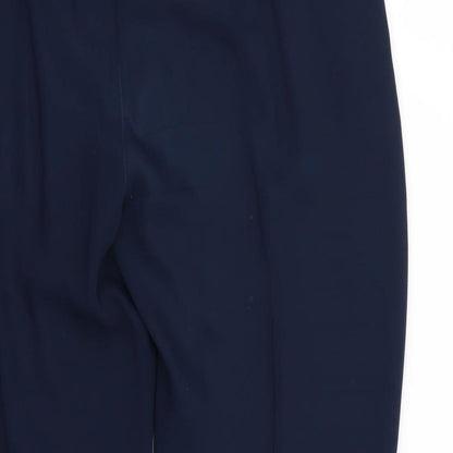 Womens UK Size 14 Marks and Spencer Regular Fit  Blue Trousers