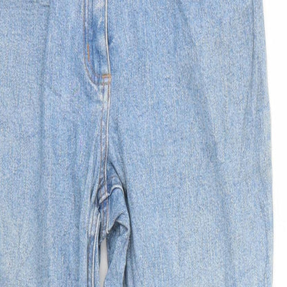 Mens UK Size  Preworn Regular Fit Straight Blue Jeans