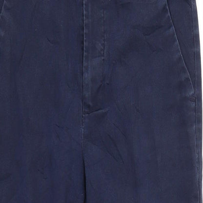 Mango Womens Blue   Trousers  Size 6 L25 in