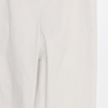 Womens UK Size 12 Denim Regular Fit Skinny White Jeans