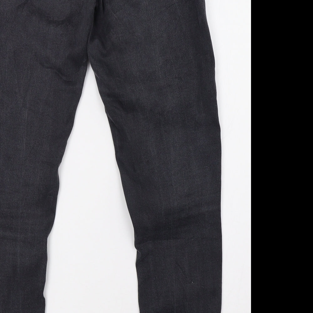 freja Womens Grey  Denim Straight Jeans Size 12 L30 in