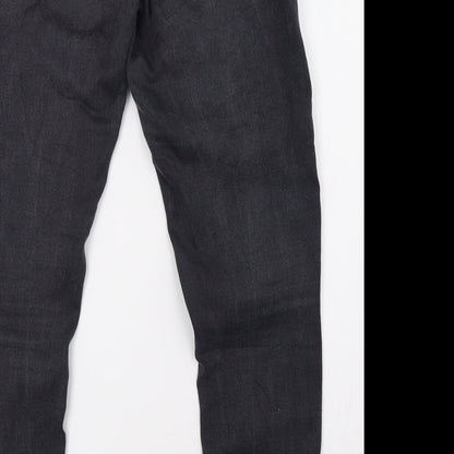 freja Womens Grey  Denim Straight Jeans Size 12 L30 in