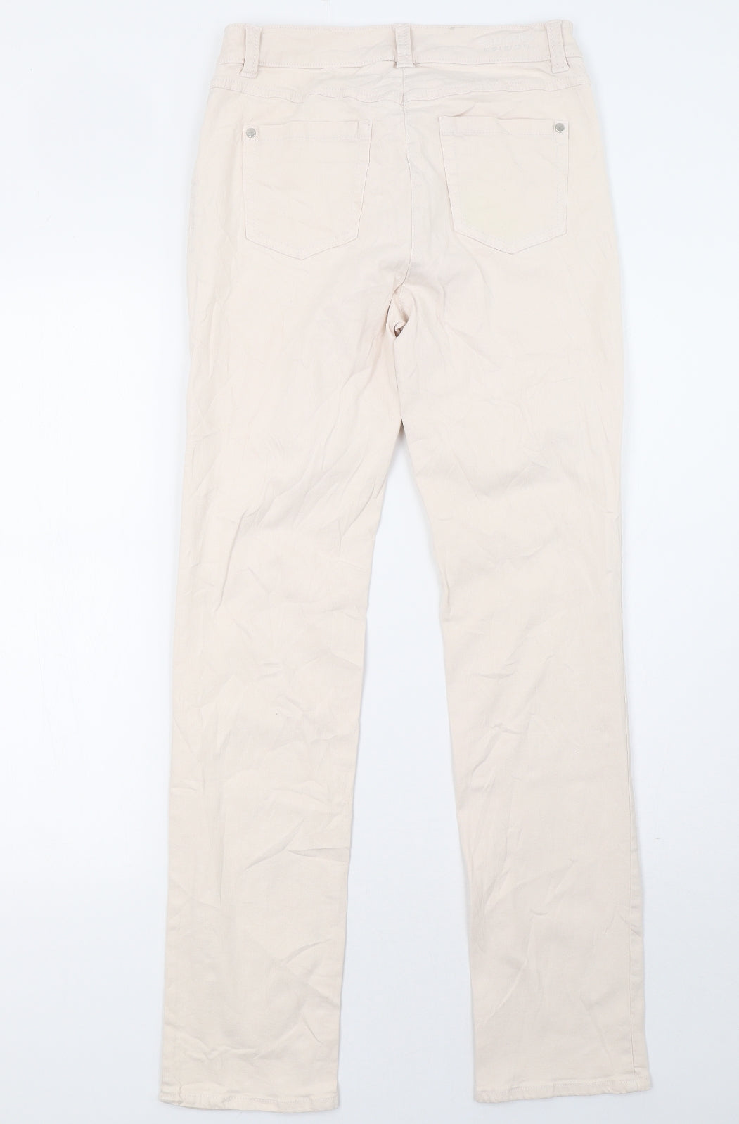 Gerry Weber Womens Pink  Denim Straight Jeans Size 12 L32 in