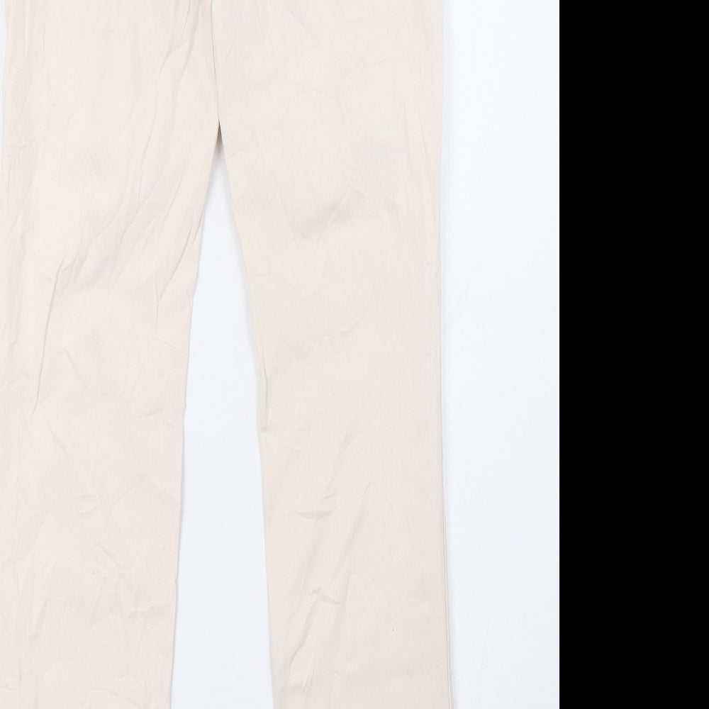 Gerry Weber Womens Pink  Denim Straight Jeans Size 12 L32 in