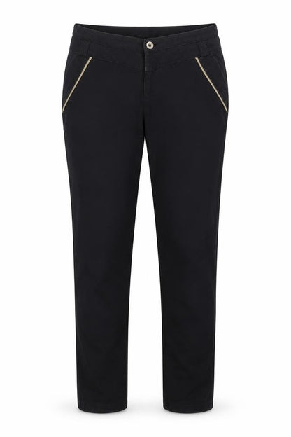 Womens UK Size L freesia Regular Fit  Black Trousers