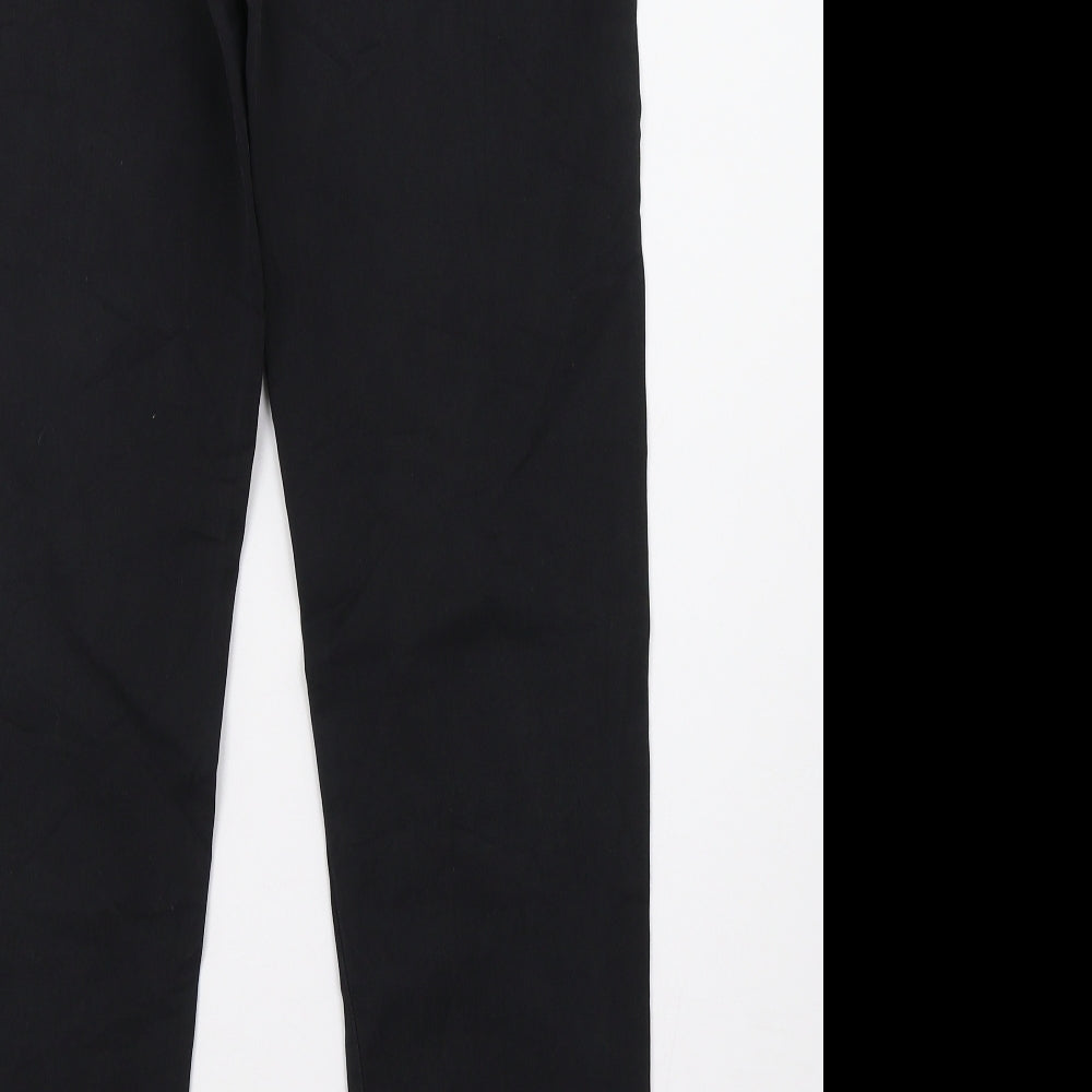 Womens UK Size L freesia Regular Fit  Black Trousers