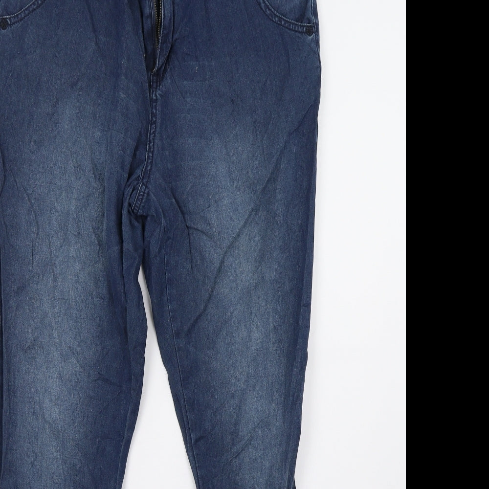 Kaffe Womens Blue   Straight Jeans Size 12 L32 in