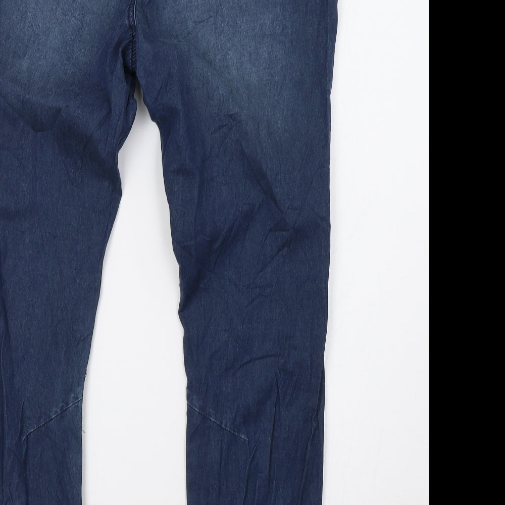Kaffe Womens Blue   Straight Jeans Size 12 L32 in