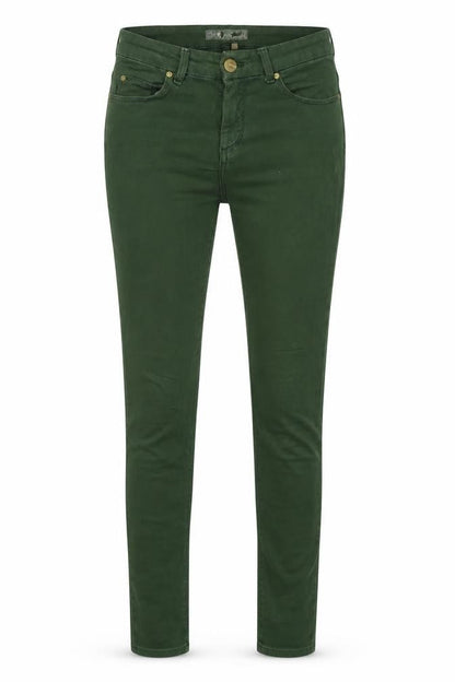Womens UK Size 26 Moto Regular Fit Skinny Green Jeans