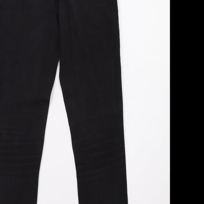 Primark Womens Black  Denim Skinny Jeans Size 12 L31 in